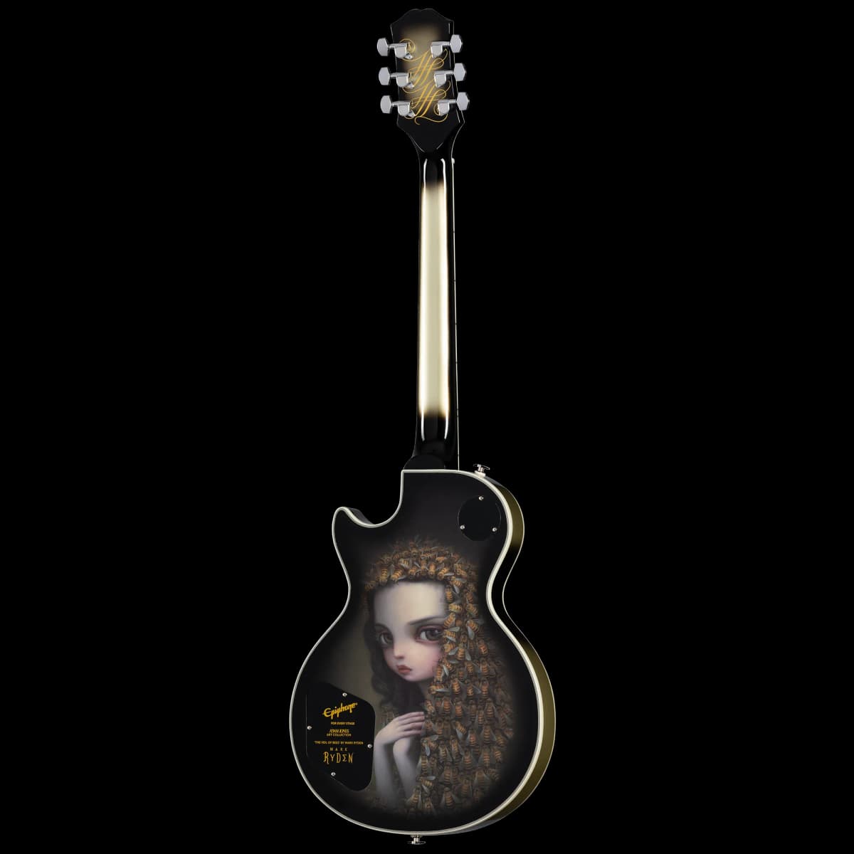 Epiphone Adam Jones Les Paul Custom Art Collection: Mark Ryden’s “The Veil of Bees", Antique Silverburst — photo 3