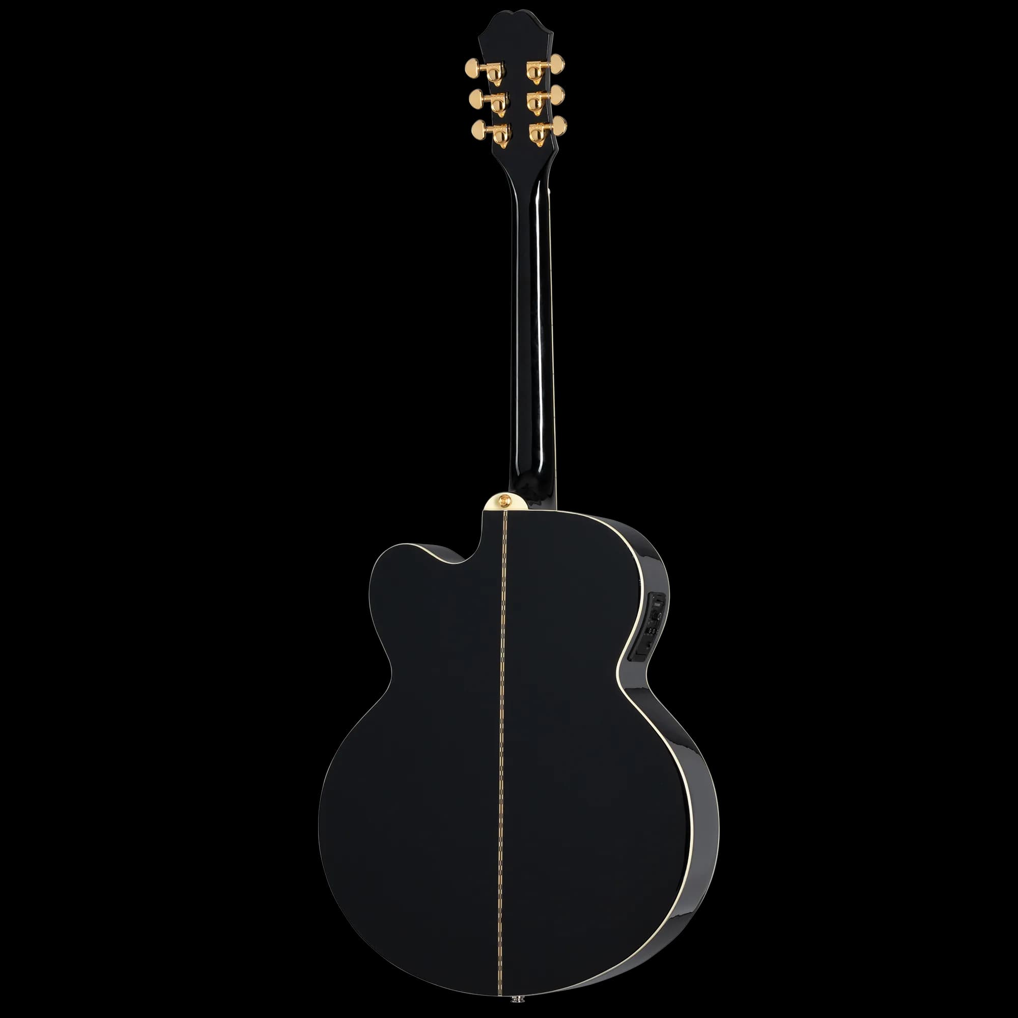 Epiphone J-200 Studio EC, Black — photo 4