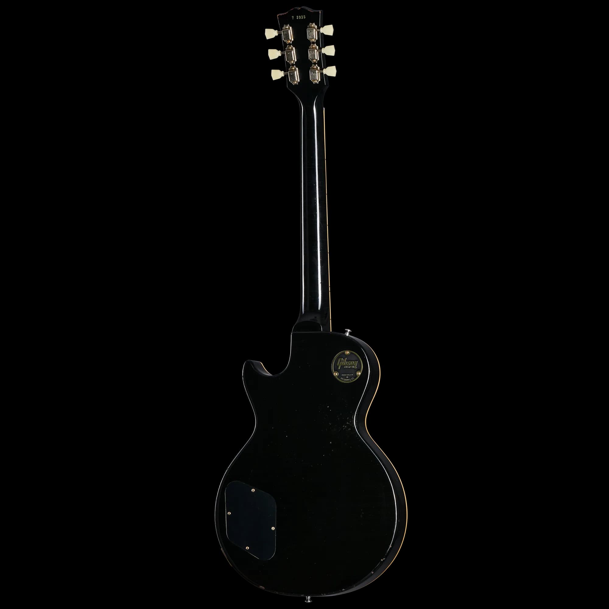 Gibson 1957 Les Paul Standard, Light Aged, All Ebony — photo 4