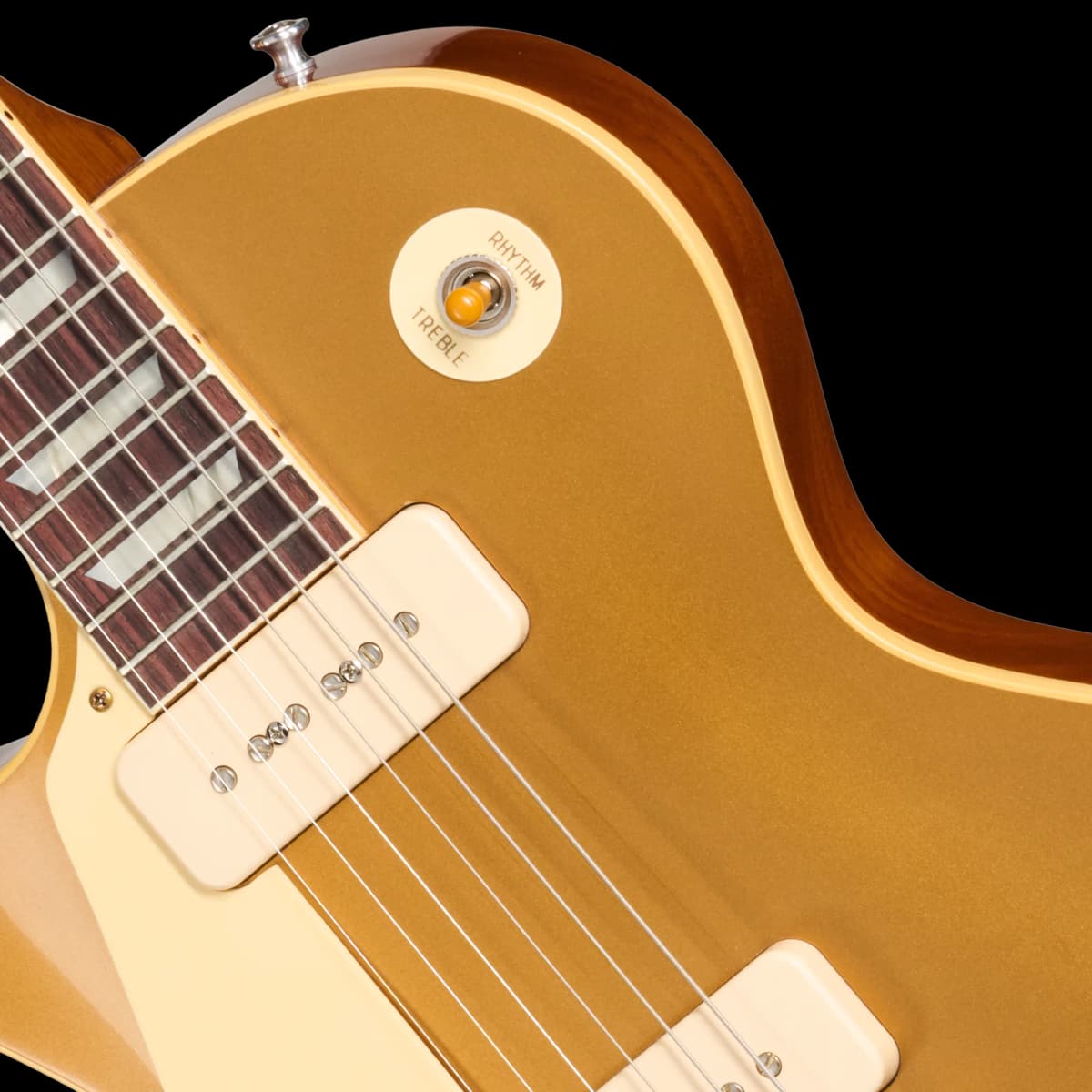 Gibson 1956 Les Paul Goldtop Reissue VOS, Left-Handed, Double Gold — photo 6