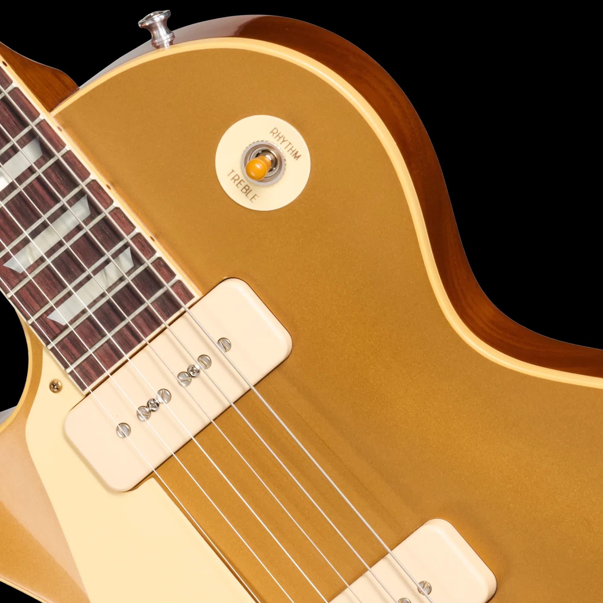 Gibson 1956 Les Paul Goldtop Reissue VOS, Left-Handed, Double Gold — photo 6