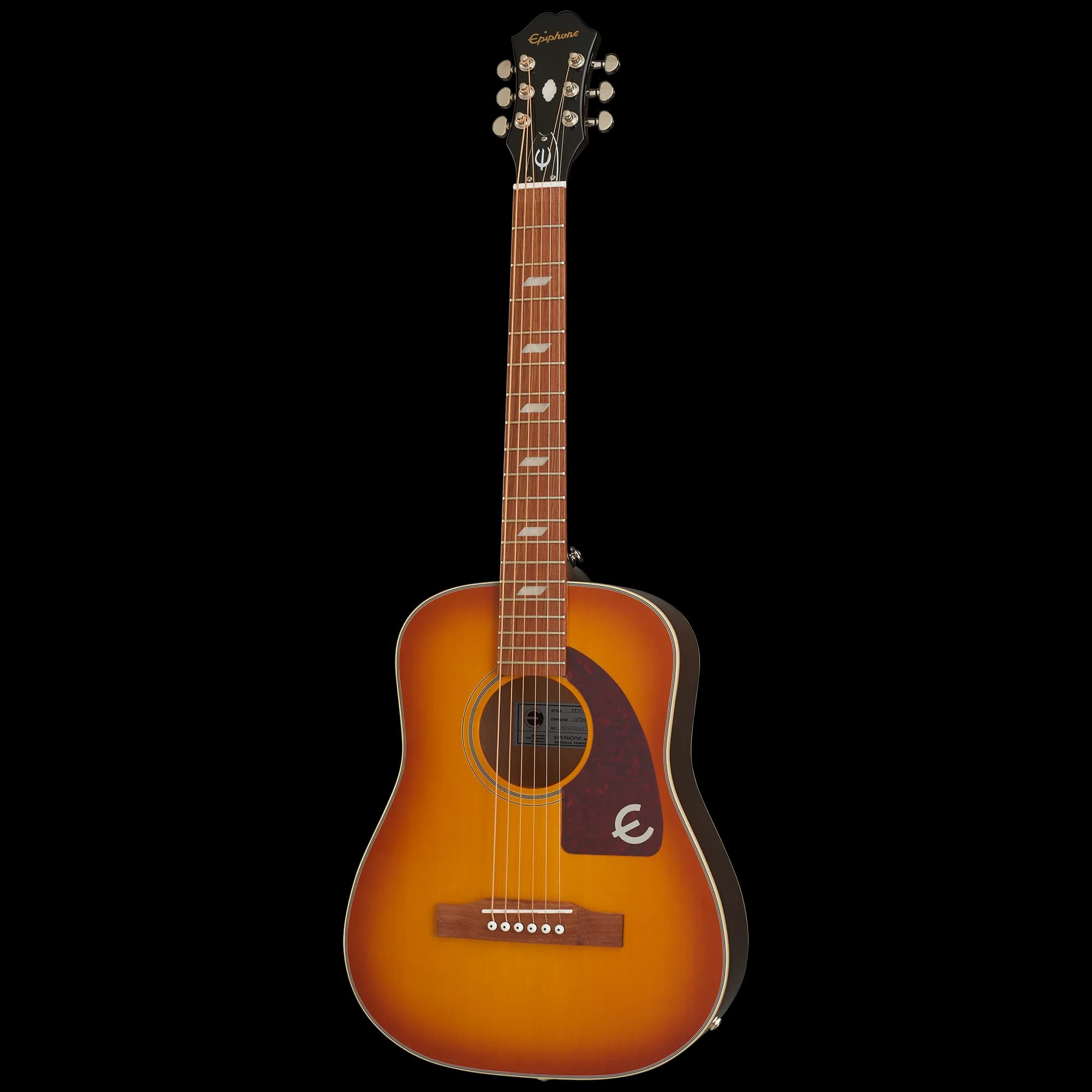 Epiphone Lil' Tex Travel Electric/Acoustic, Faded Cherry — photo 3
