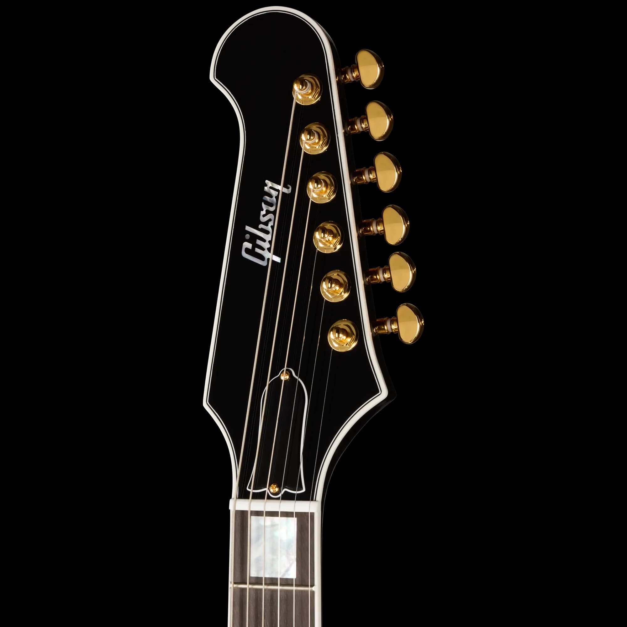 Gibson Firebird Custom with Bound Headstock, Gloss, Ebony — photo 8