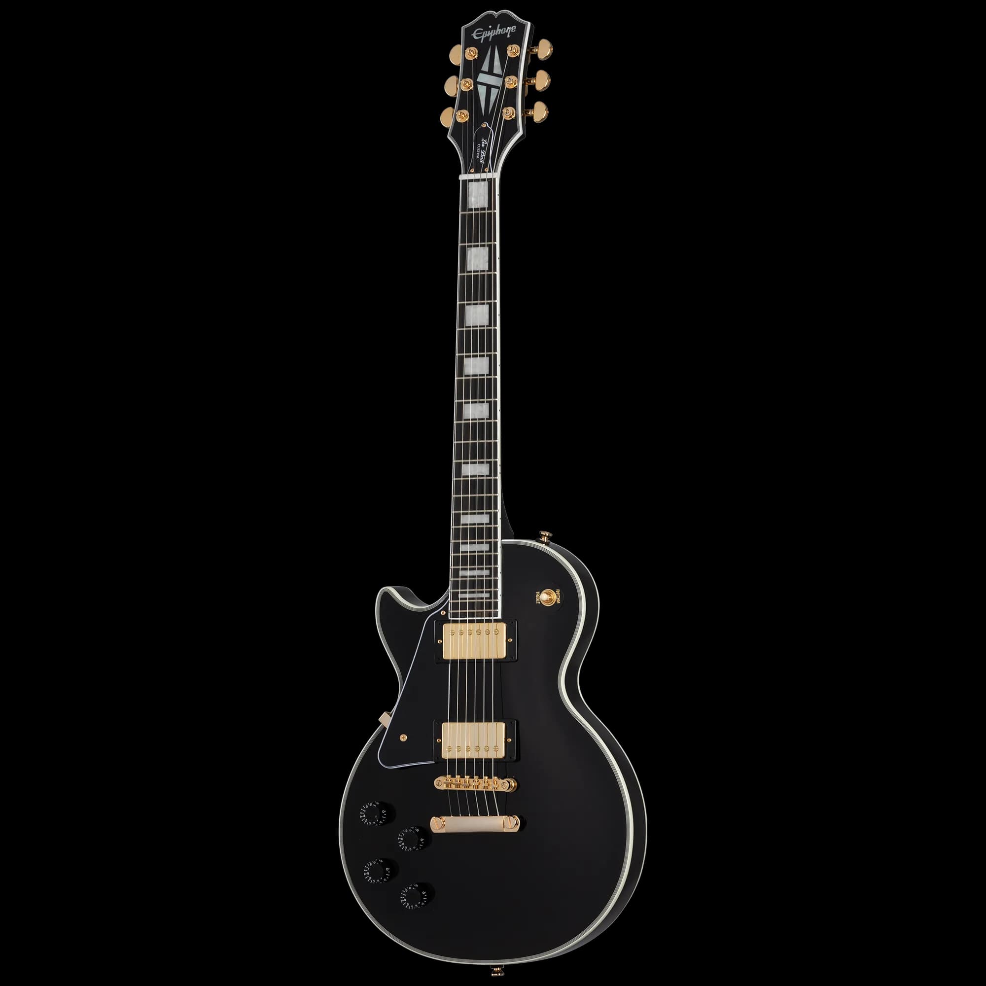 Epiphone Les Paul Custom, Left-Handed, Ebony — photo 3