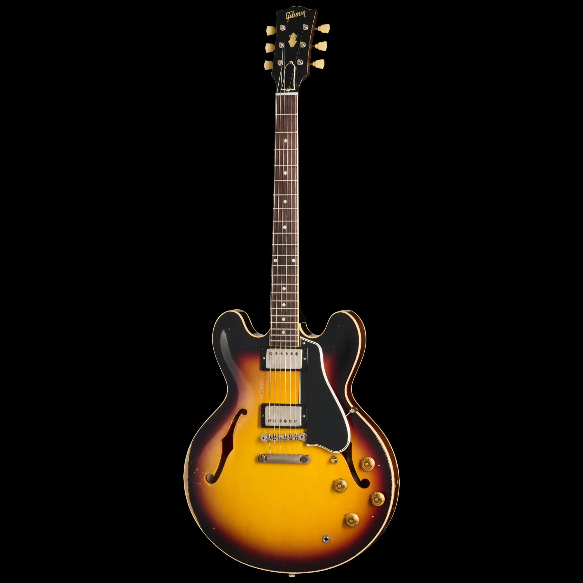 Gibson 1959 ES-335 Reissue, Ultra Heavy Aged, Vintage Burst — photo 2