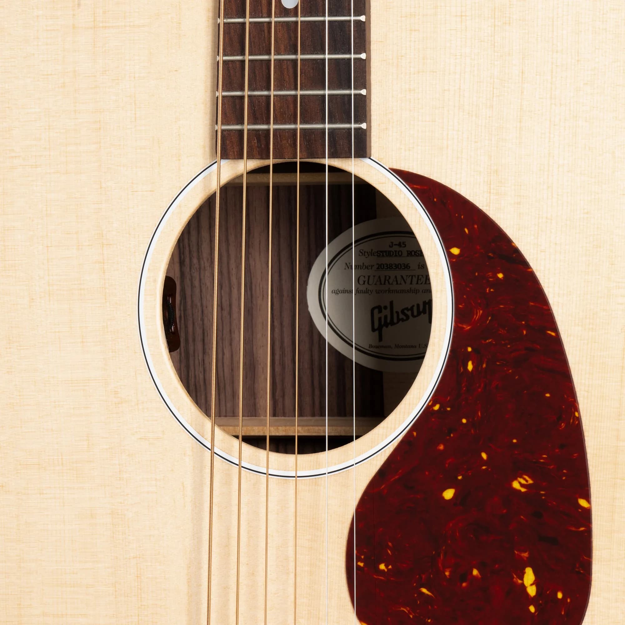 Gibson J-45 Studio Rosewood, Satin Natural — photo 5