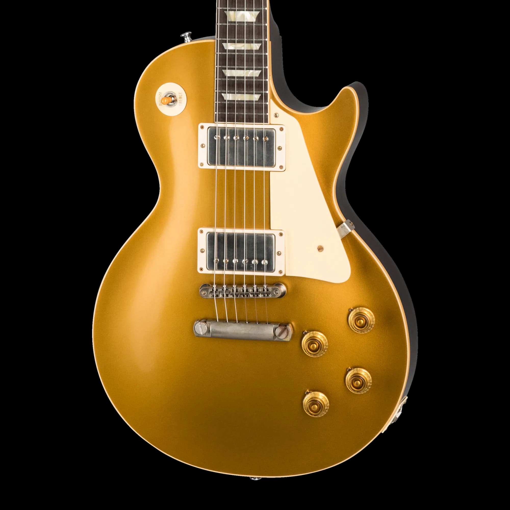 Gibson 1957 Les Paul Standard Reissue, VOS Double Gold with Dark Back