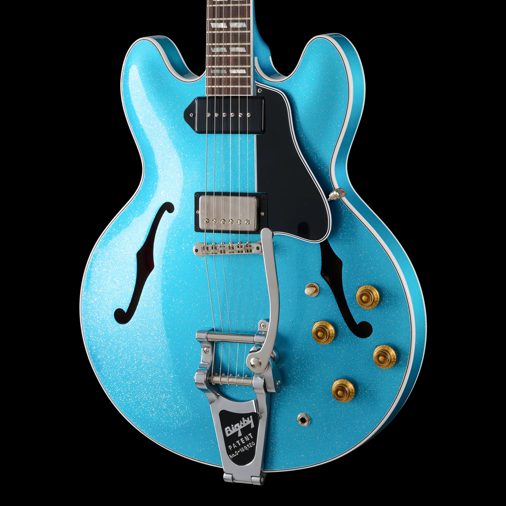 Gibson 1964 ES-345 Reissue, VOS, Sapphire Mist