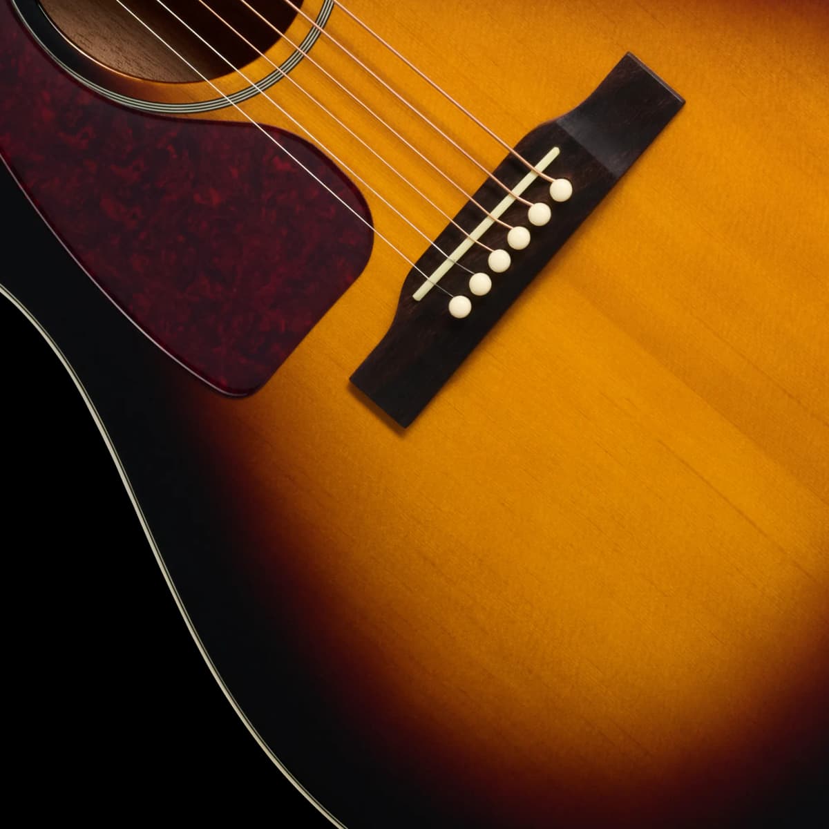 Epiphone J-45 Studio EC, Left-Handed, Vintage Sunburst — photo 8