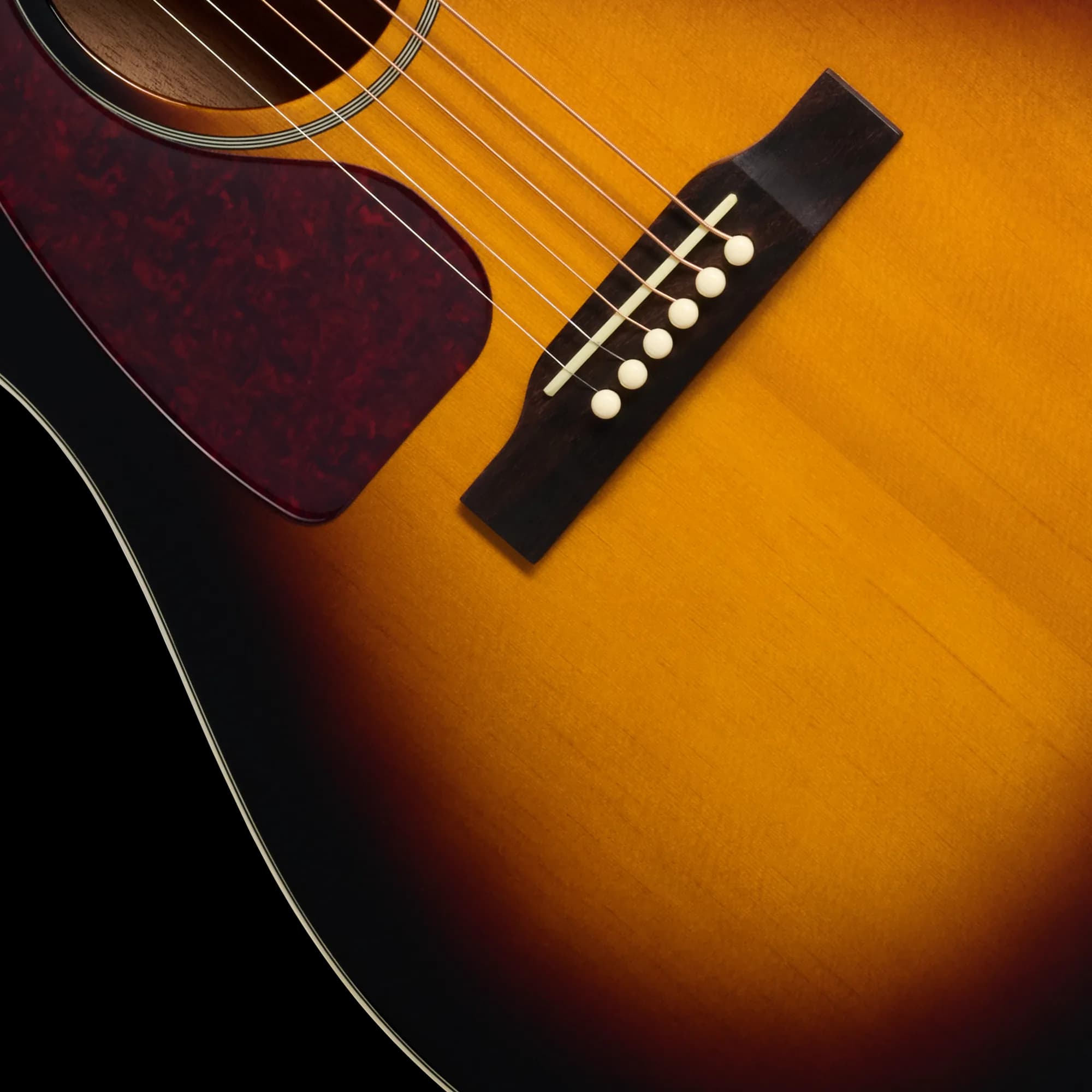 Epiphone J-45 Studio EC, Left-Handed, Vintage Sunburst — photo 8
