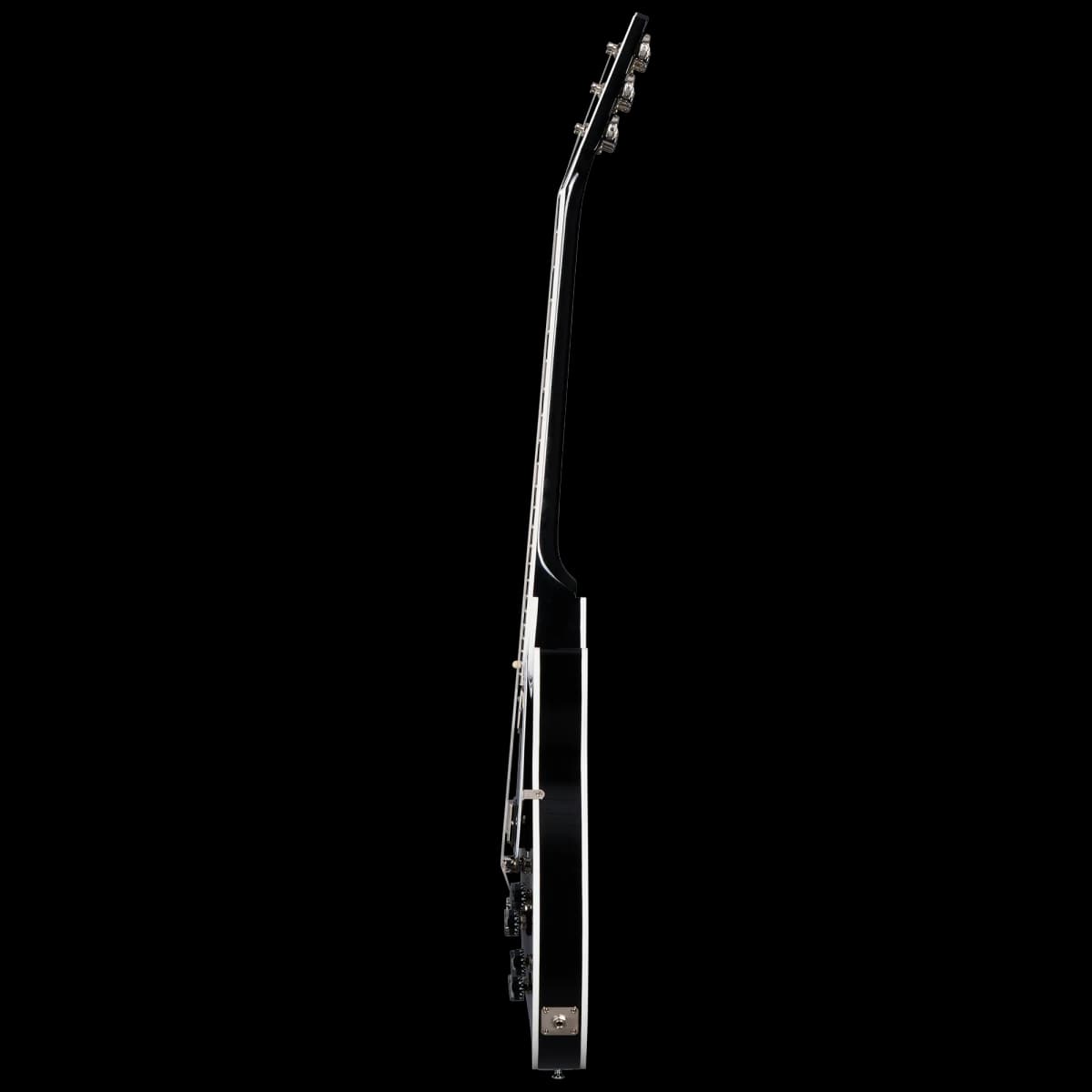 Gibson Les Paul Custom, Nickel Hardware, Ebony, Exclusive — photo 7