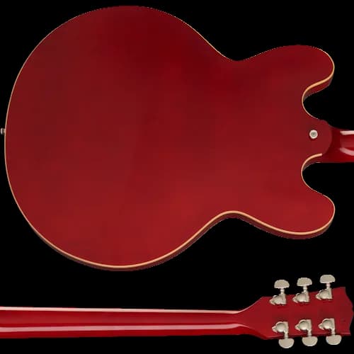 Gibson ES-335 DOT P-90, Wine Red — photo 6