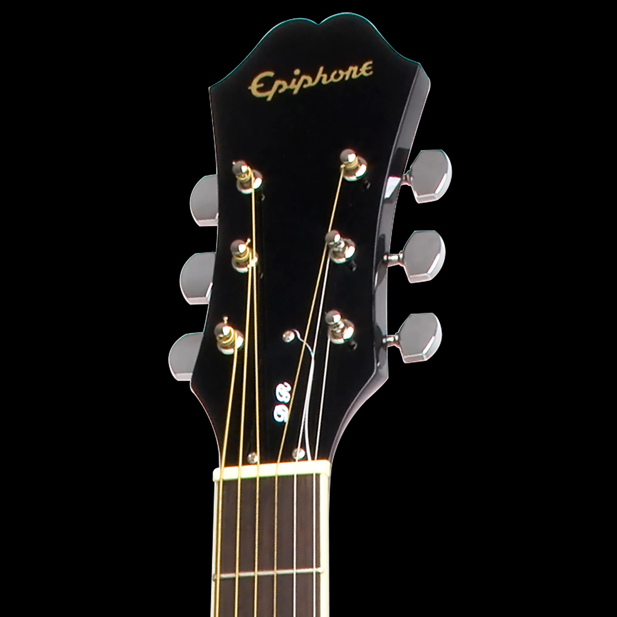Epiphone Songmaker DR-100, Ebony — photo 4