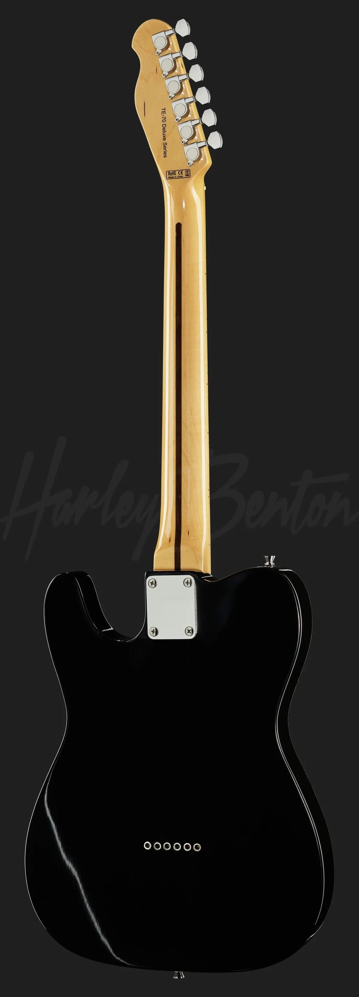 Harley Benton TE-70 Black Paisly — photo 3