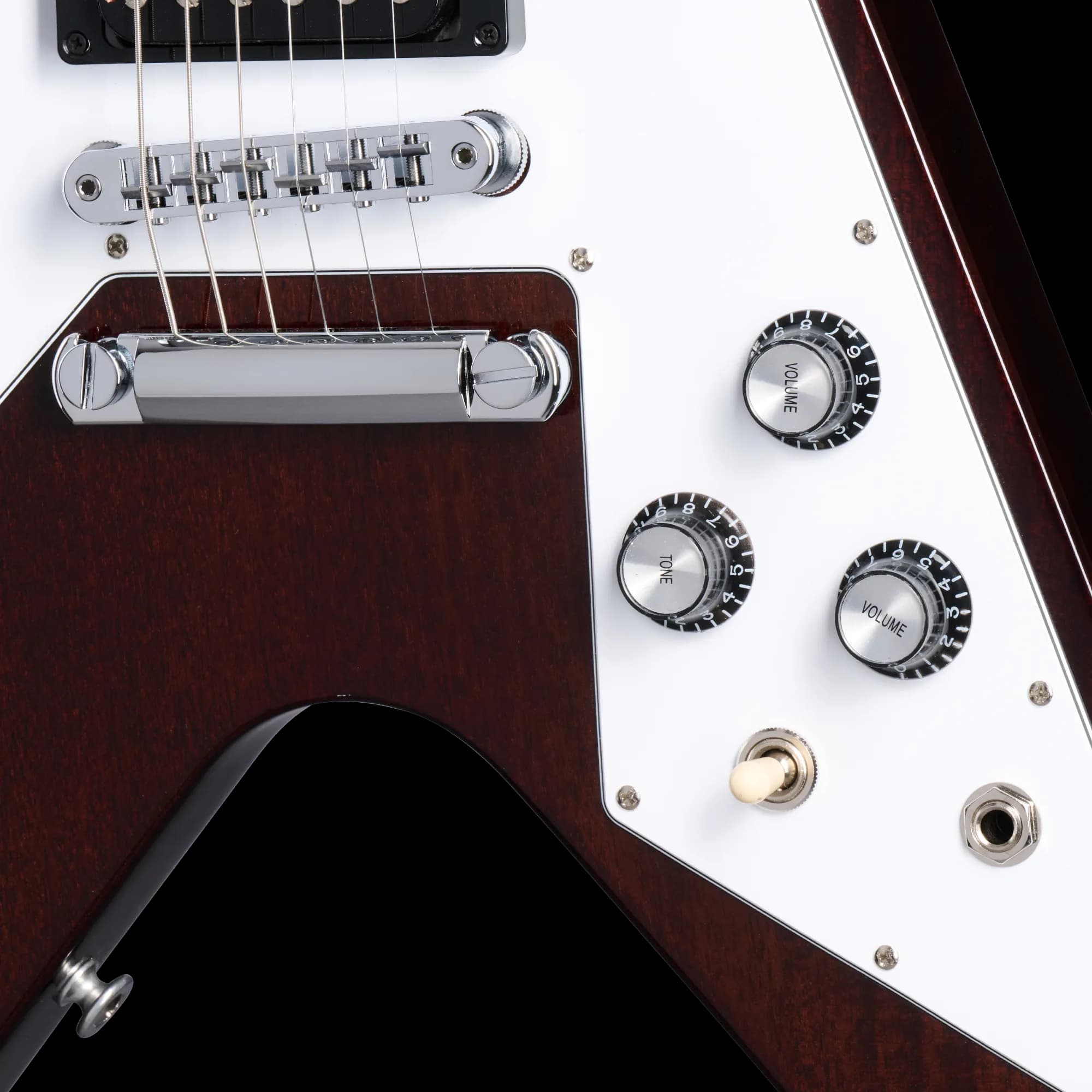 Gibson Flying V 70s, Dark Walnut, Exclusive — photo 7