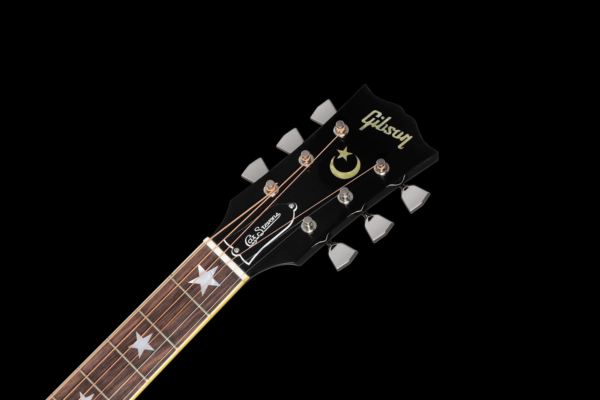 Gibson Cat Stevens J-180 Collector's Edition, Ebony — photo 5