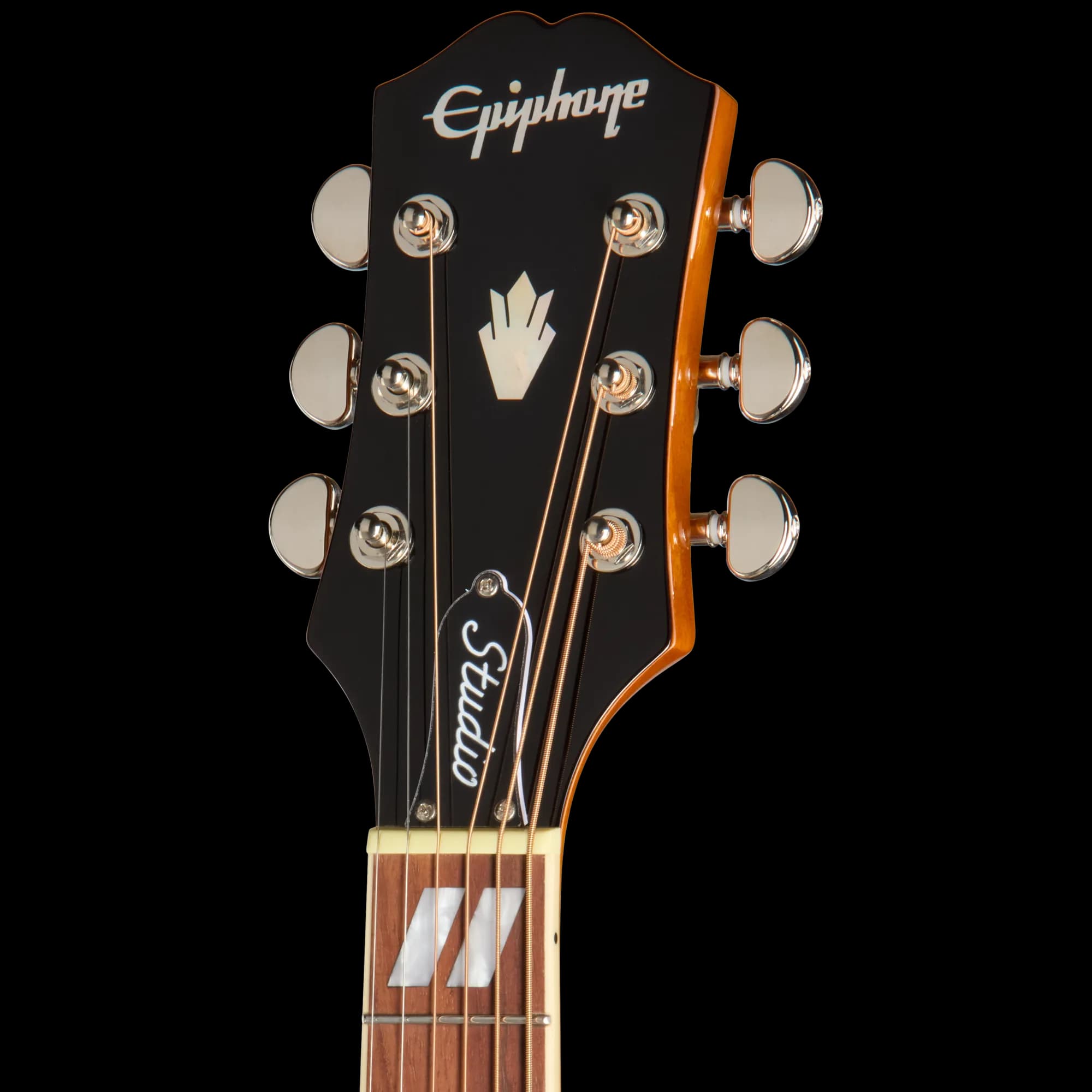 Epiphone Hummingbird Studio EC, Left-Handed, Heritage Cherry Sunburst — photo 5