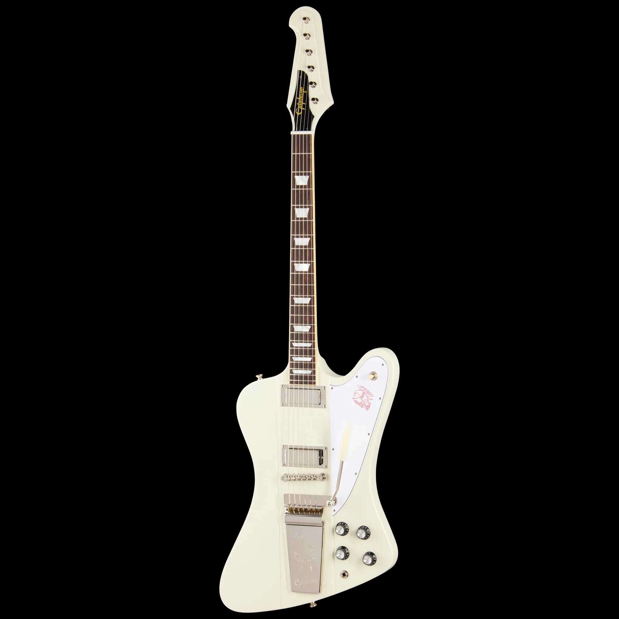 Epiphone IGC 1963 IGC Firebird V Reissue with Maestro Vibrola, Polaris White — photo 2