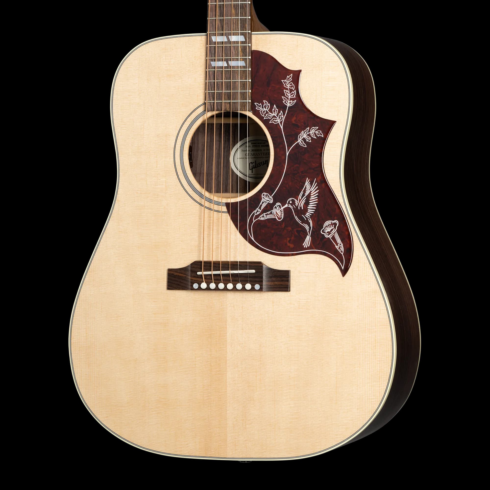 Gibson Hummingbird Studio Rosewood, Satin Natural