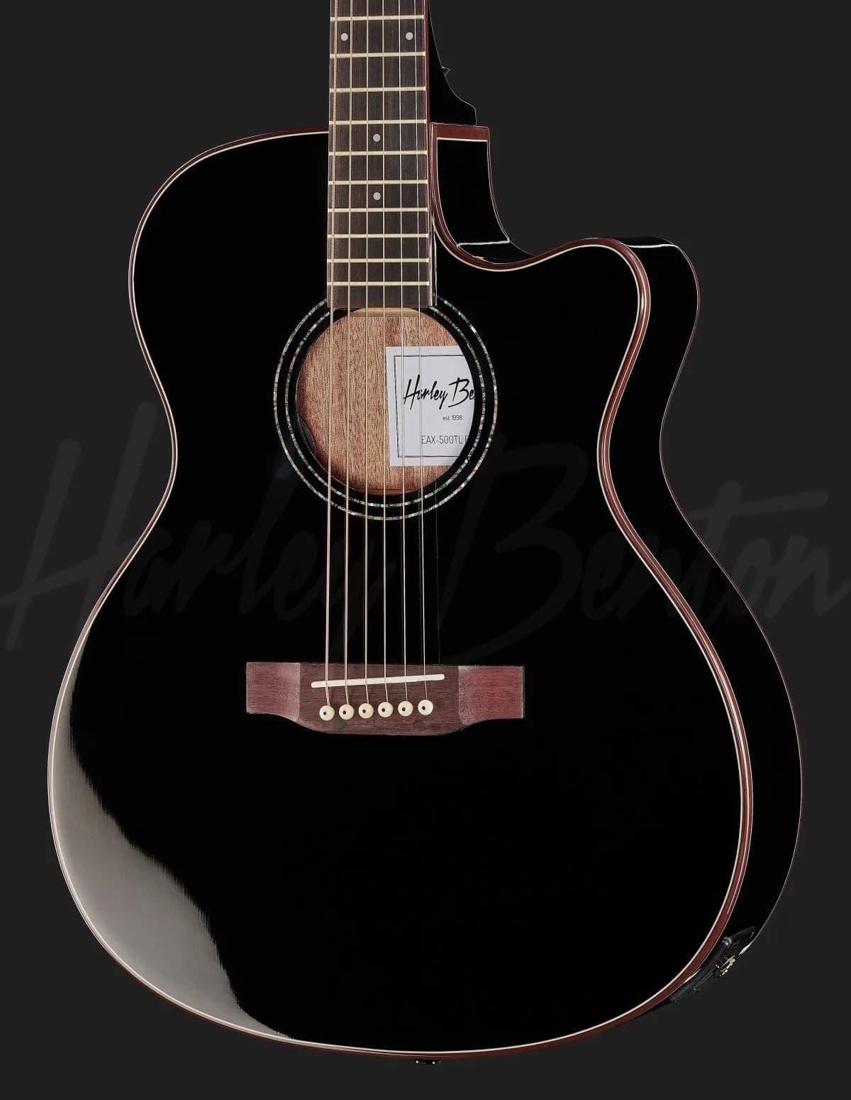 Harley Benton EAX-500TL Black — photo 4