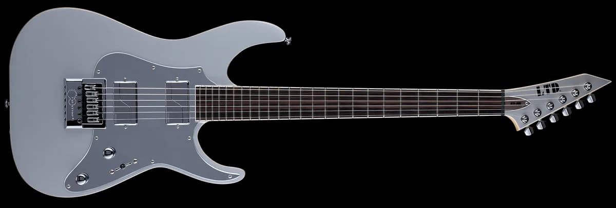 ESP Ks M-6 Evertune Metallic Silver