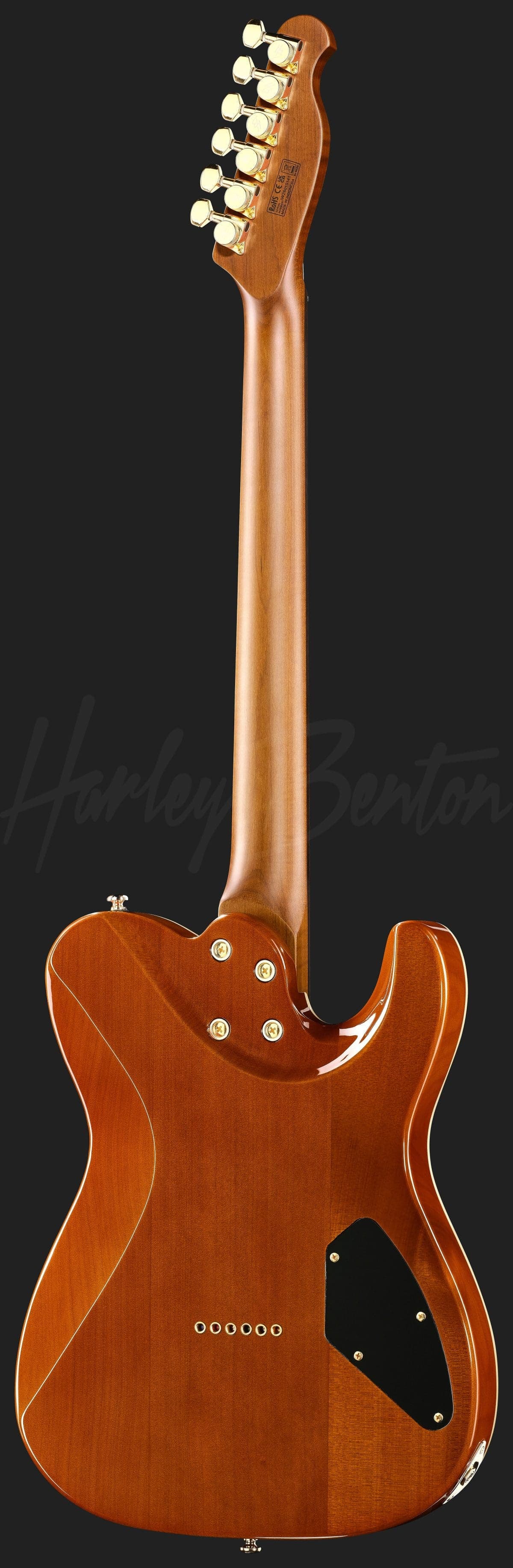 Harley Benton Fusion-T II HH LH RW HT FBB — photo 3