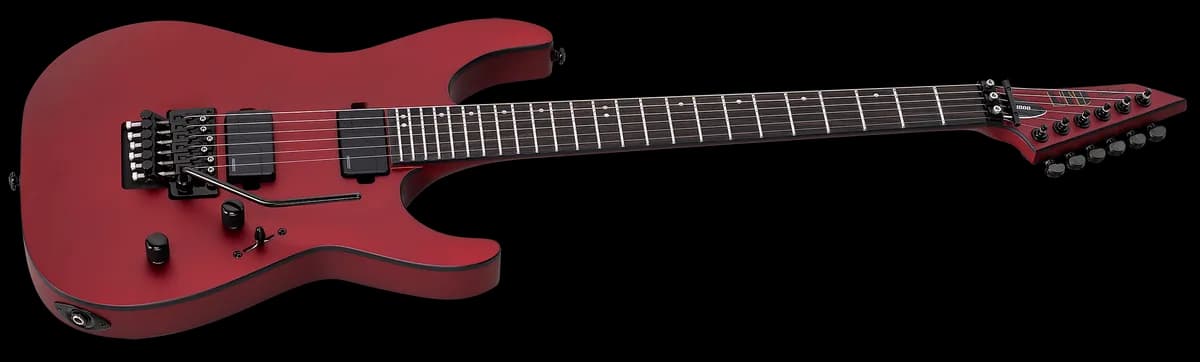ESP M-1000 Candy Apple Red Satin — photo 3