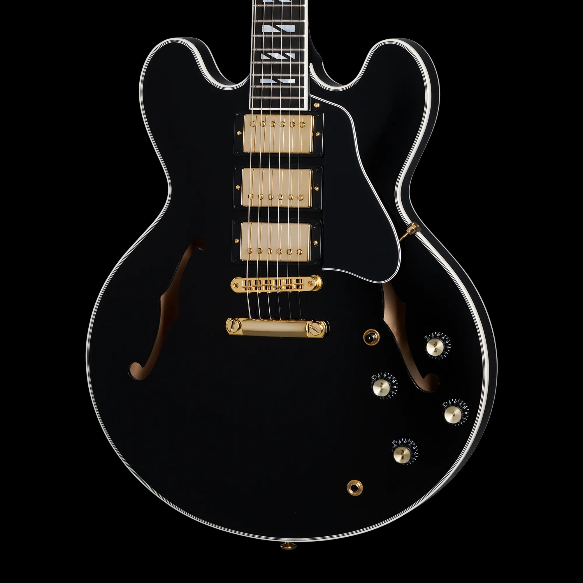 Gibson ES Supreme, Ebony, 3-Pickup, Exclusive