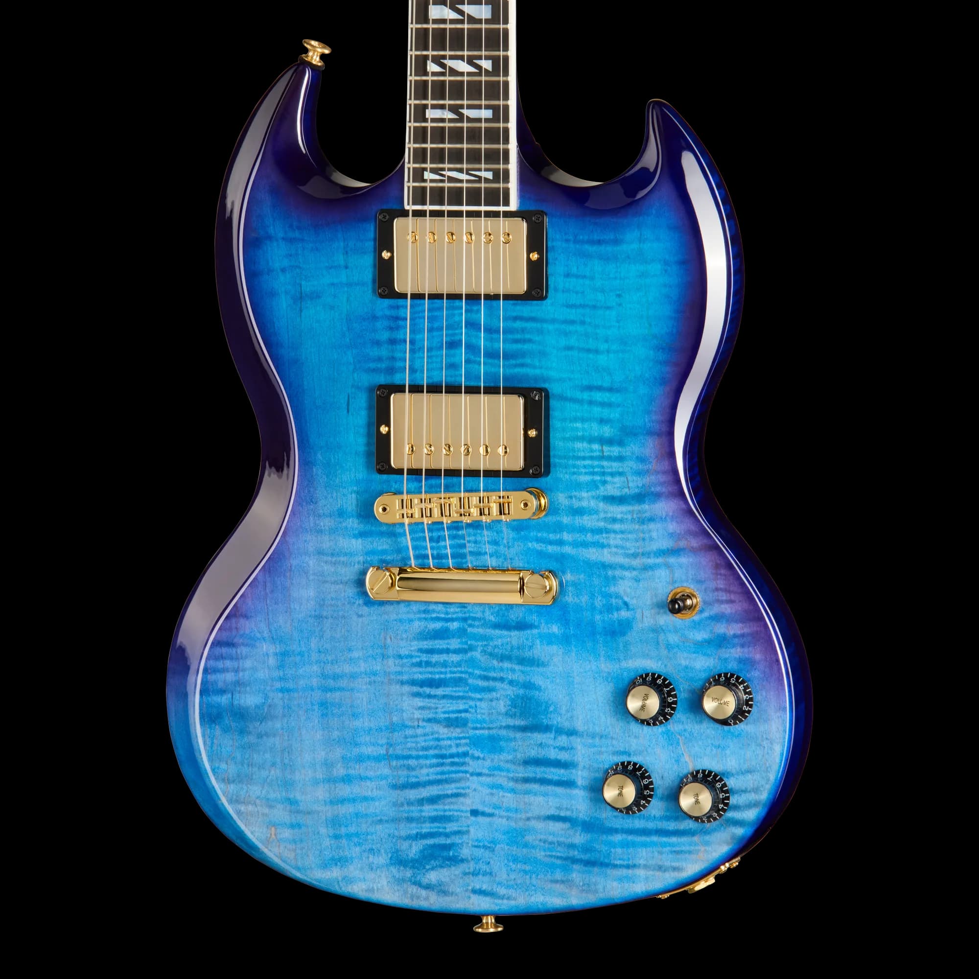 Gibson SG Supreme, Blueberry Burst, Exclusive