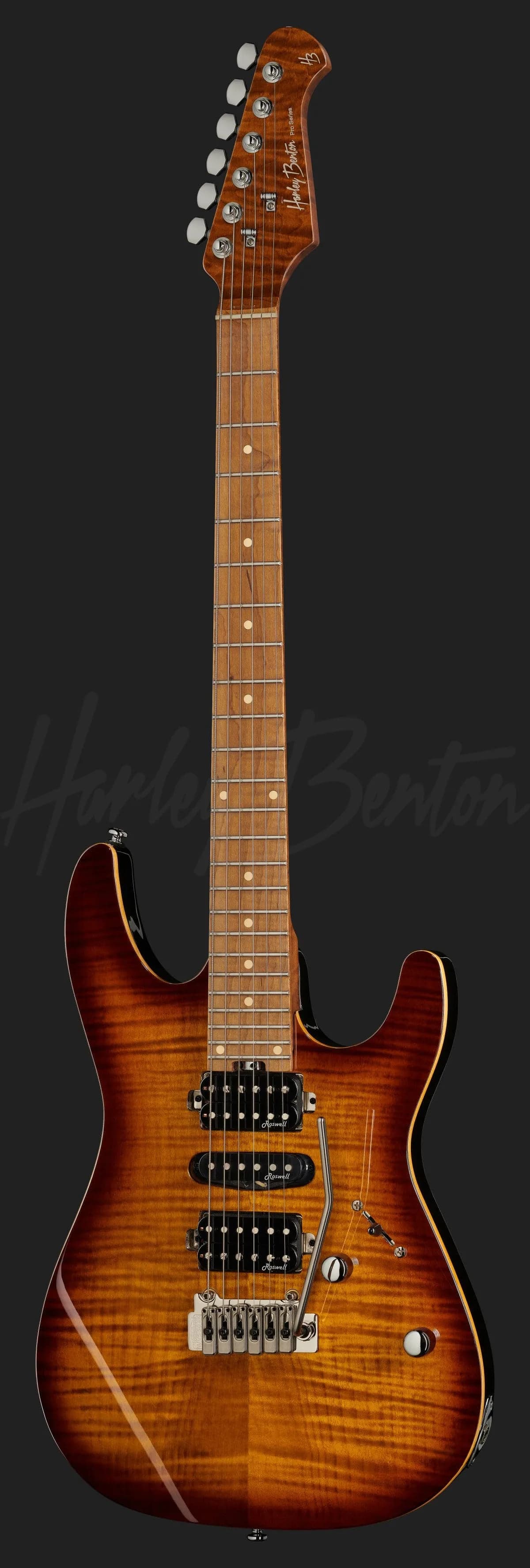 Harley Benton Fusion-III HSH Roasted FBB — photo 2