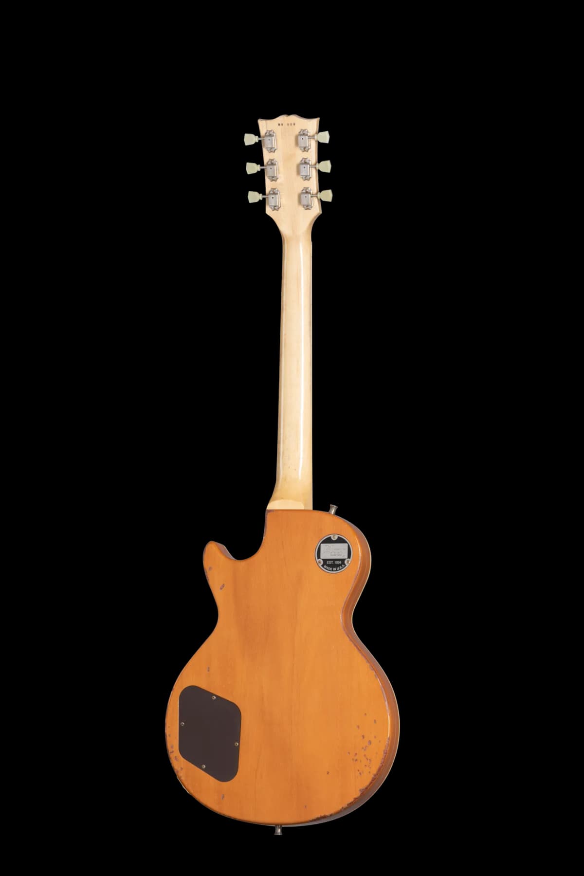 Gibson Mike Ness 1976 Les Paul Deluxe (Aged), Gold — photo 2