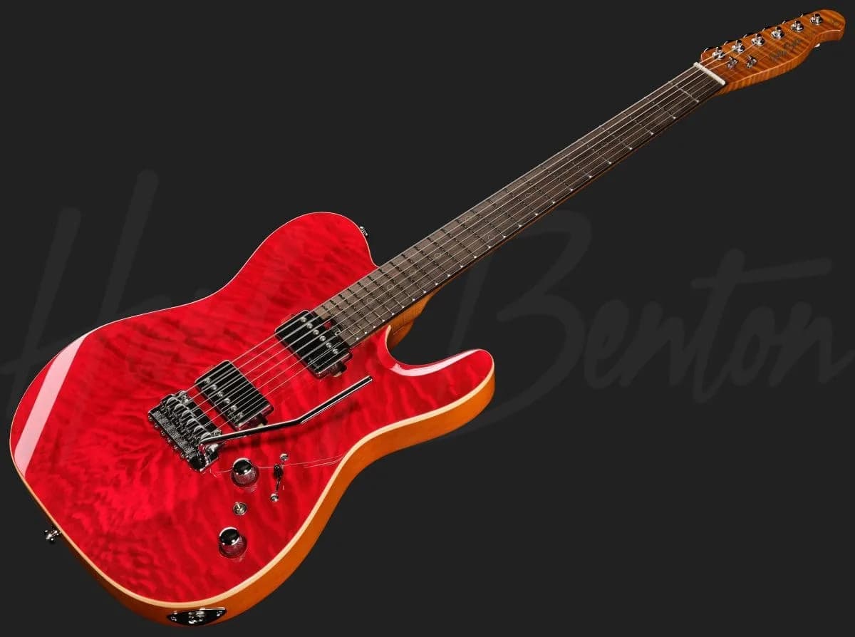 Harley Benton Fusion-T II HH RW QRB — photo 8