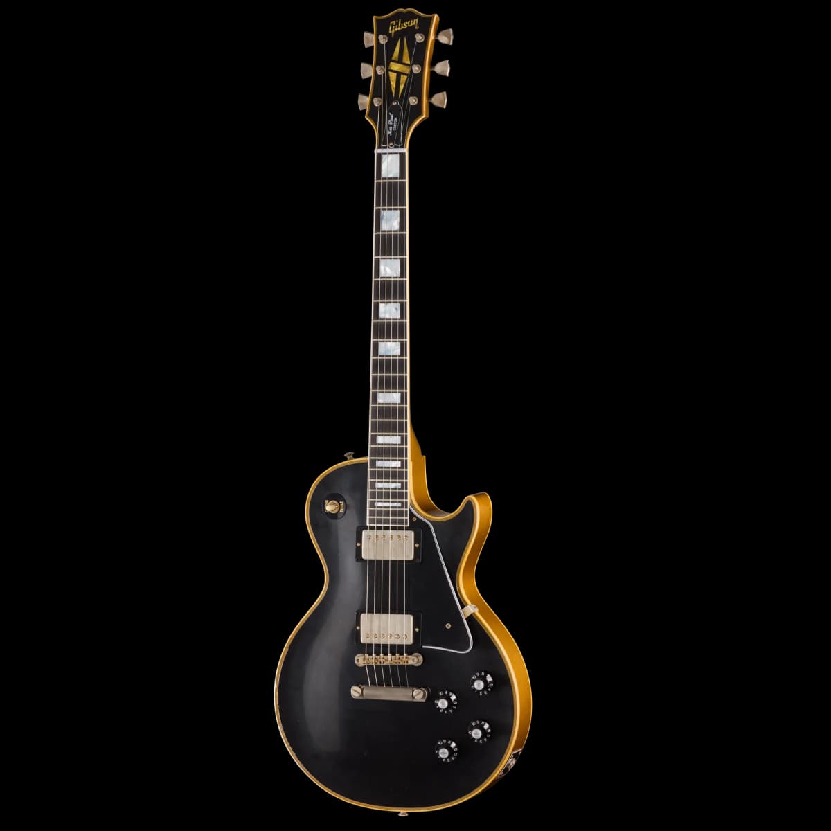 Gibson LE 1968 Les Paul Custom Reissue, Light Aged, Ebony Top — photo 3