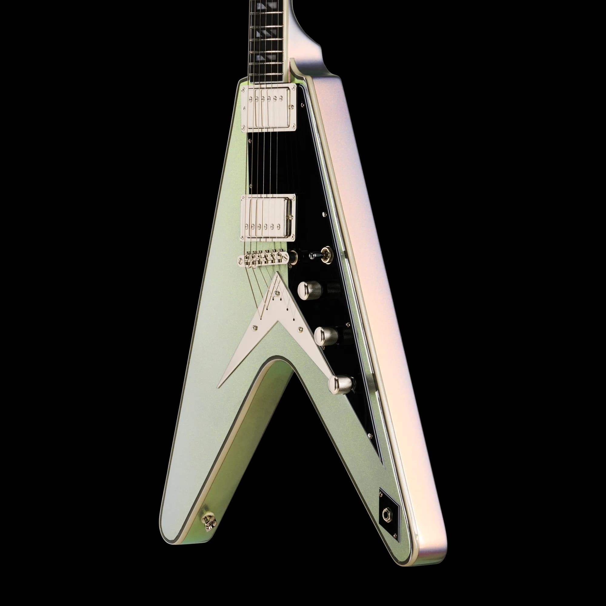 Epiphone Futura Flying V Custom, Quicksilver Shift — photo 8