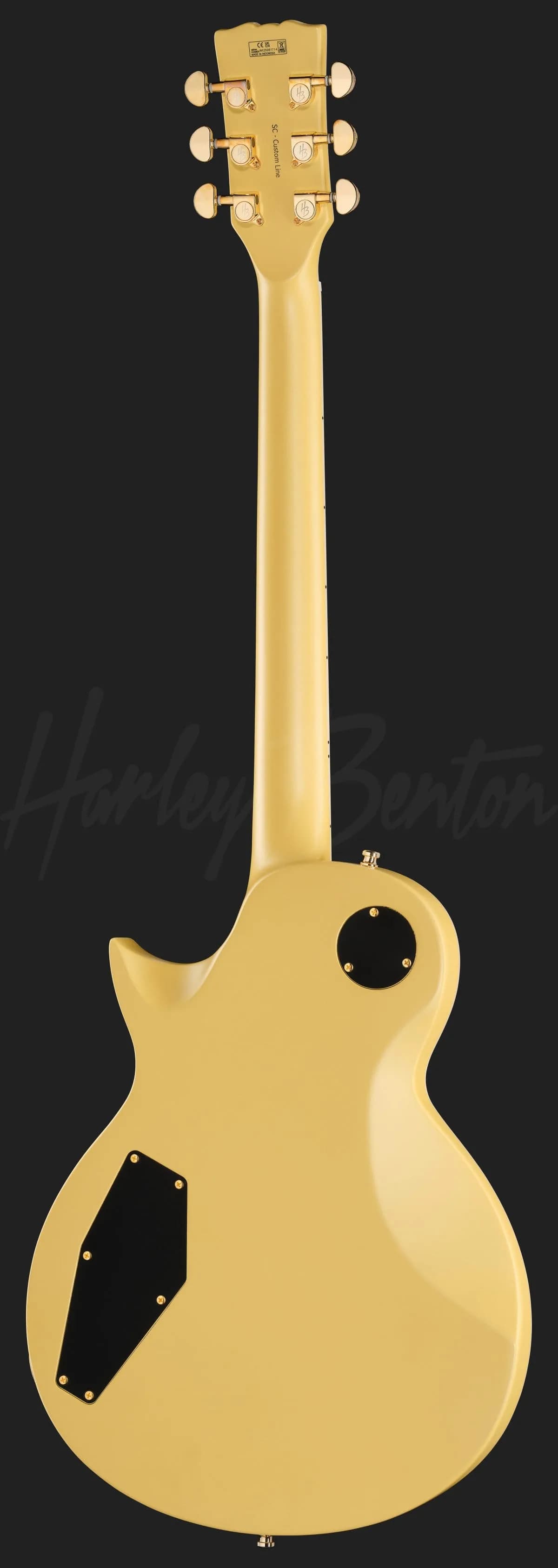 Harley Benton SC-Custom III Moritz Yellow — photo 3