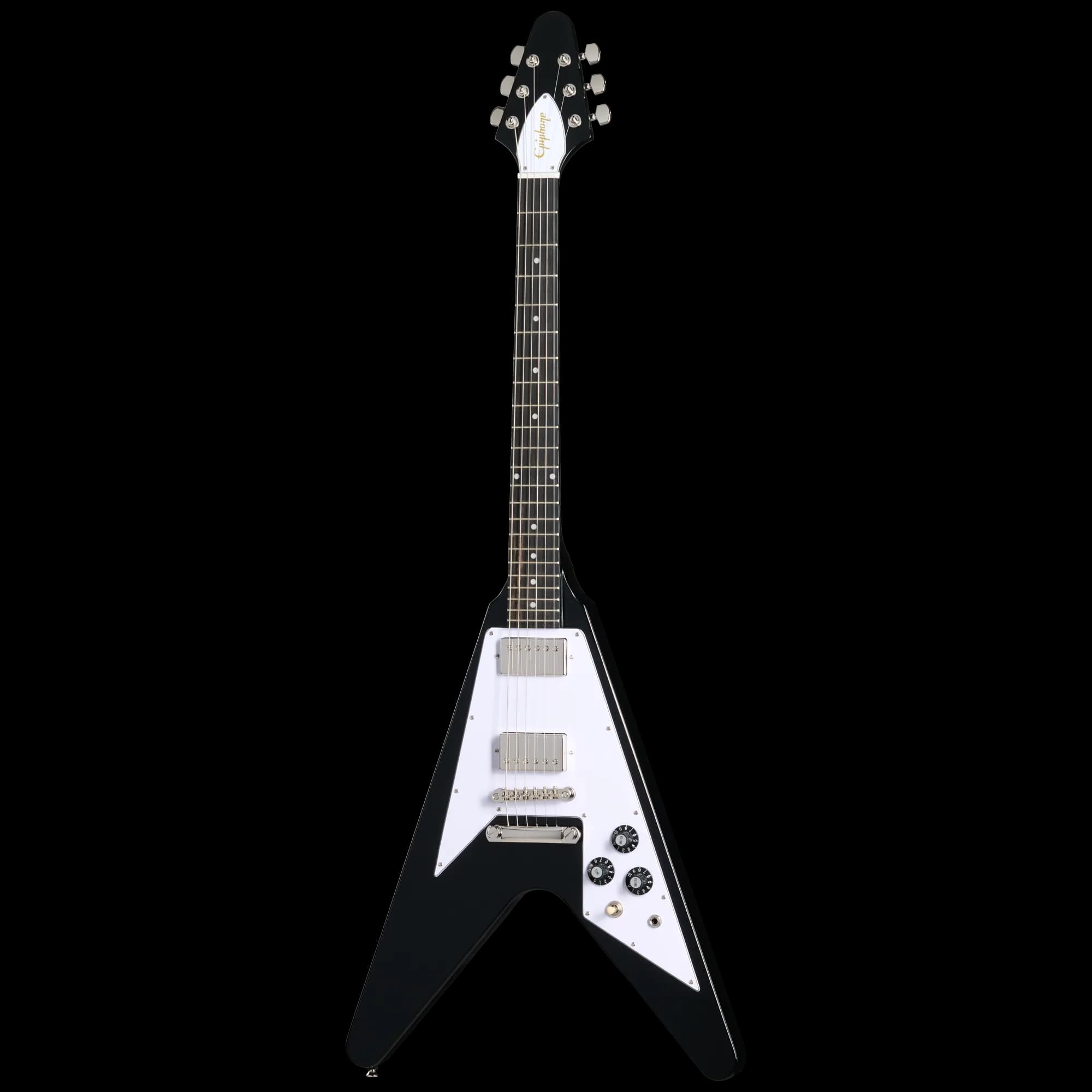 Epiphone Flying V 70s, Ebony, Exclusive — photo 3
