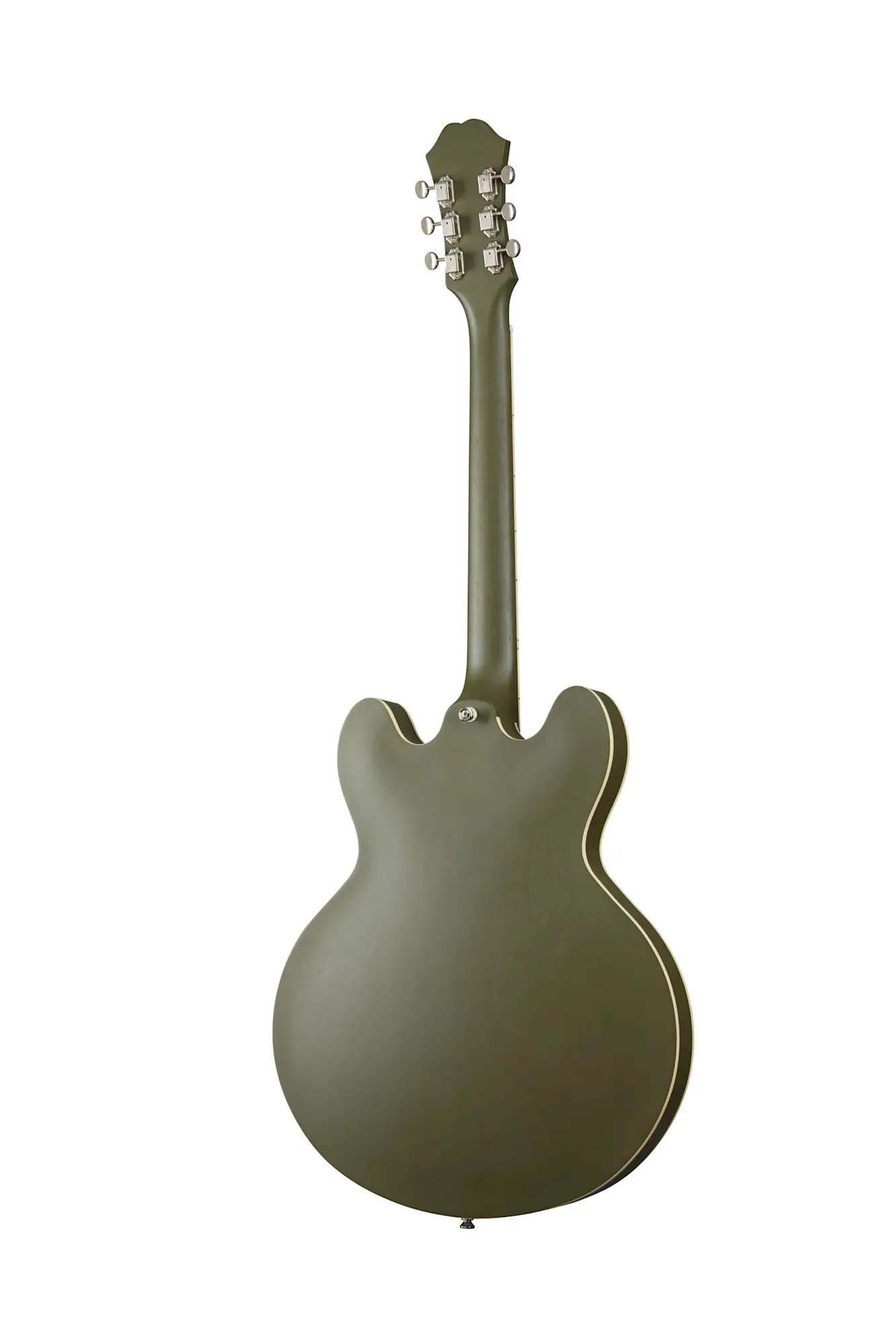Epiphone Casino, Worn Olive Drab — photo 2