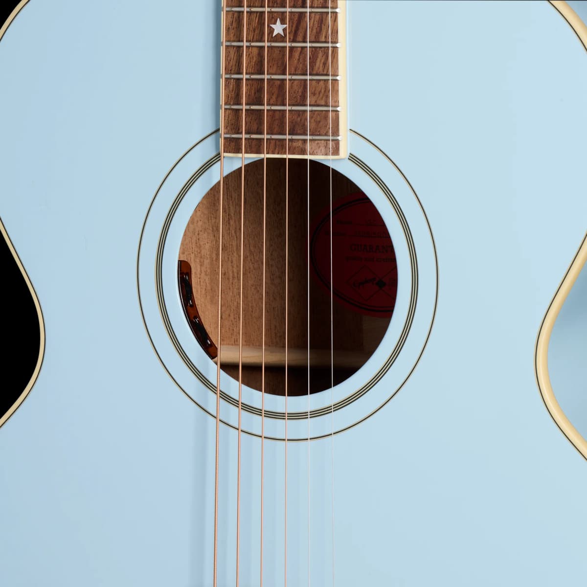 Epiphone IGC J-180 LS, Frost Blue — photo 7