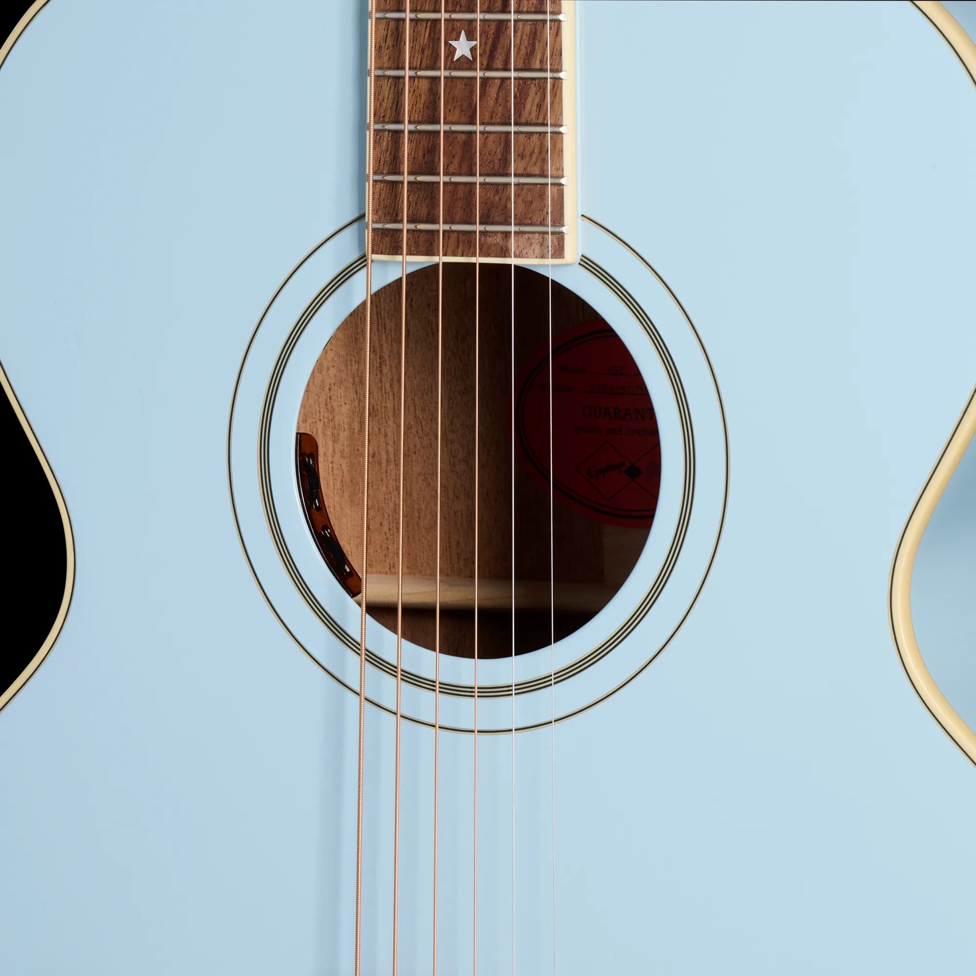 Epiphone IGC J-180 LS, Frost Blue — photo 7