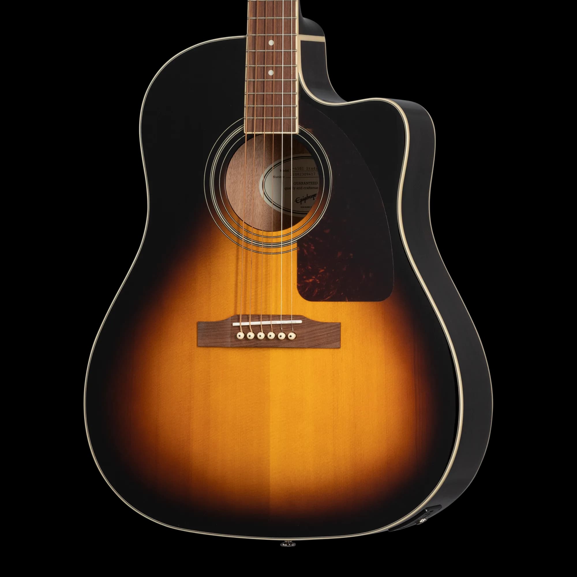 Epiphone J-45 EC Studio, Vintage Sunburst