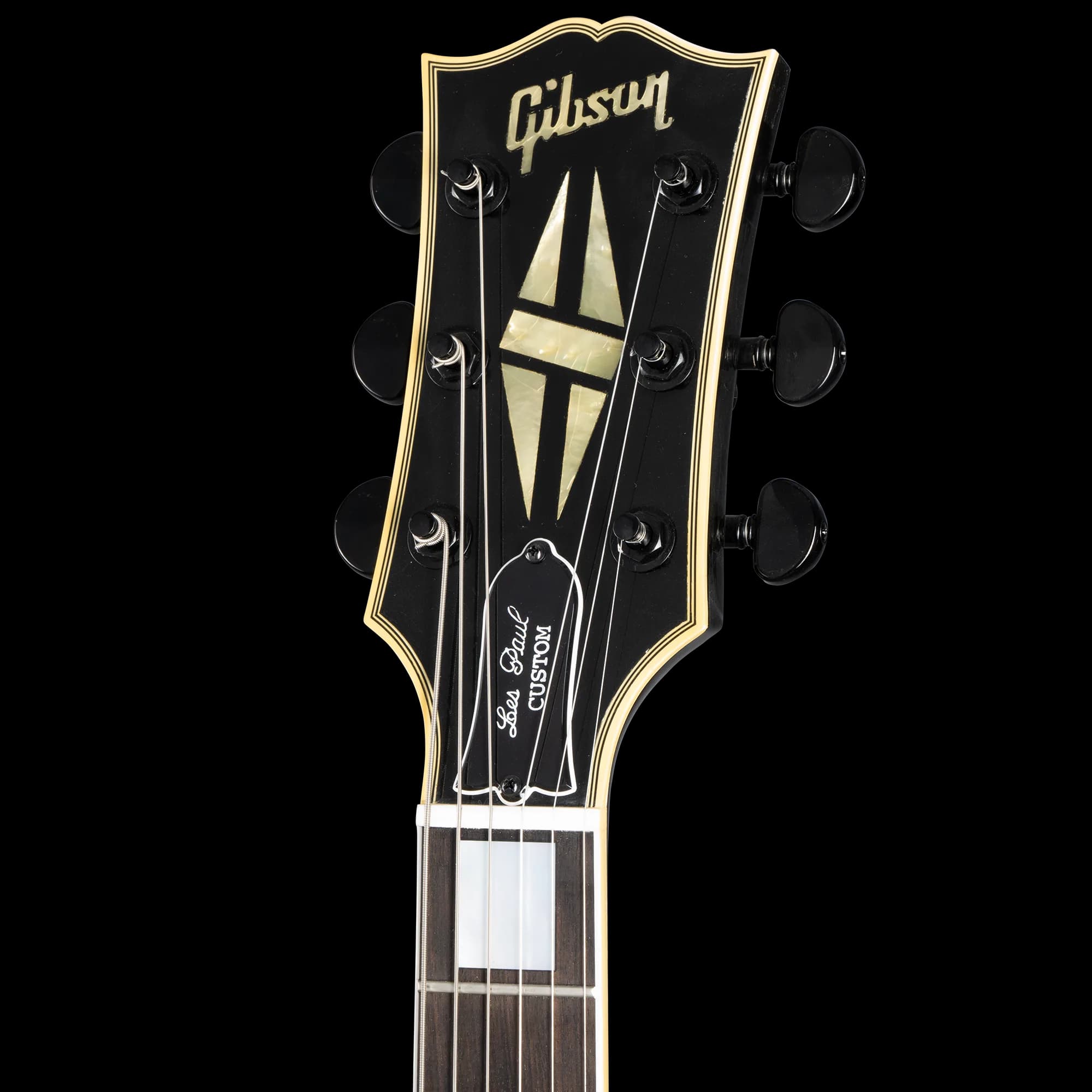 Gibson Kirk Hammett 1989 Les Paul Custom, Ebony — photo 6