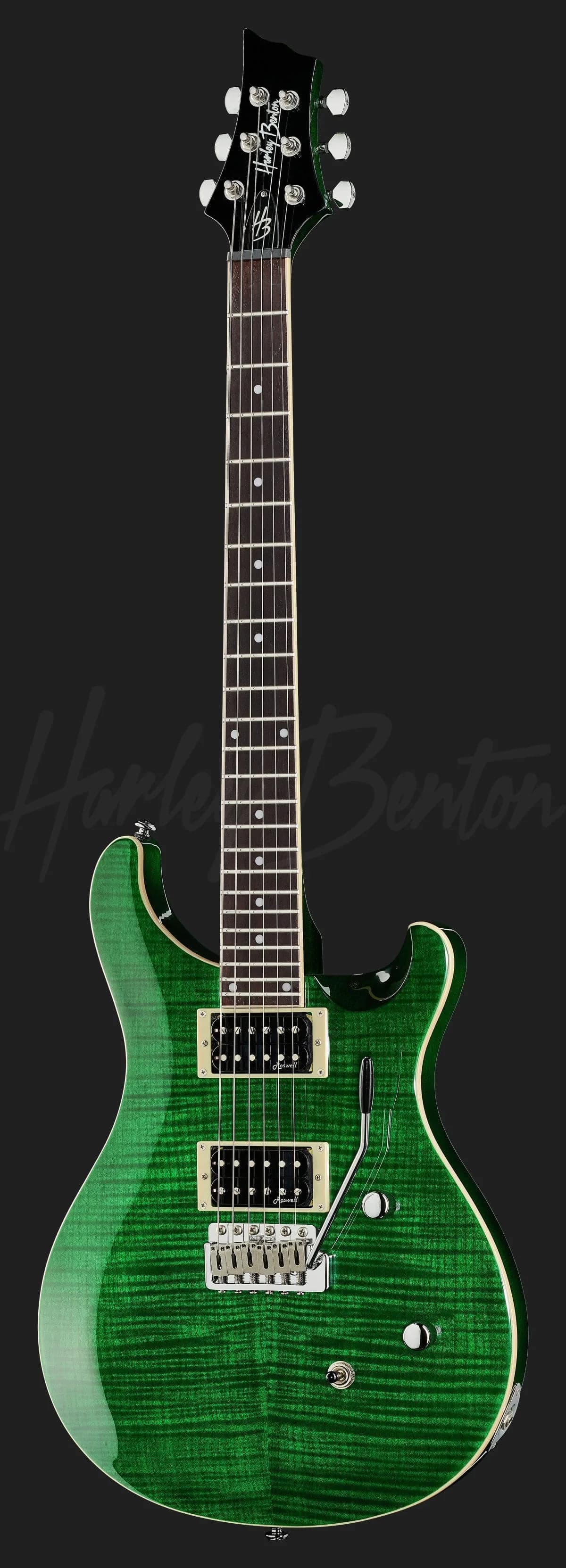 Harley Benton CST-24T Emerald Flame — photo 2
