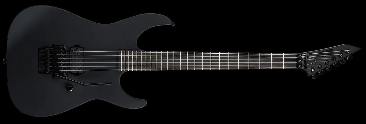 ESP M Black Metal BLACK SATIN