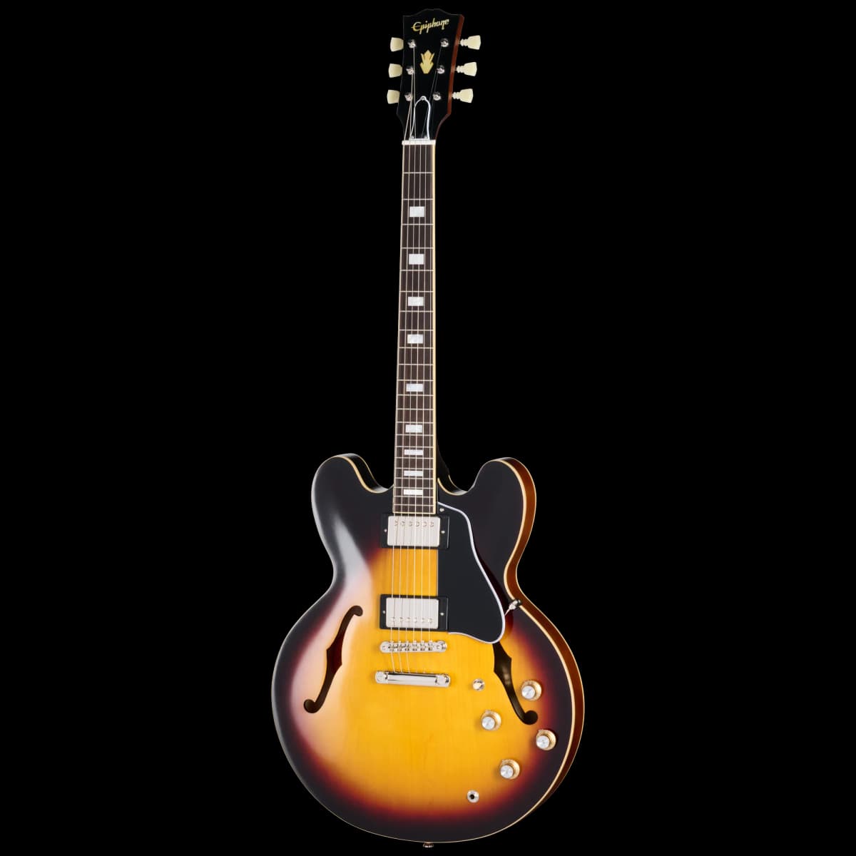 Epiphone IGC 1962 ES-335 Reissue, Vintage Burst — photo 2