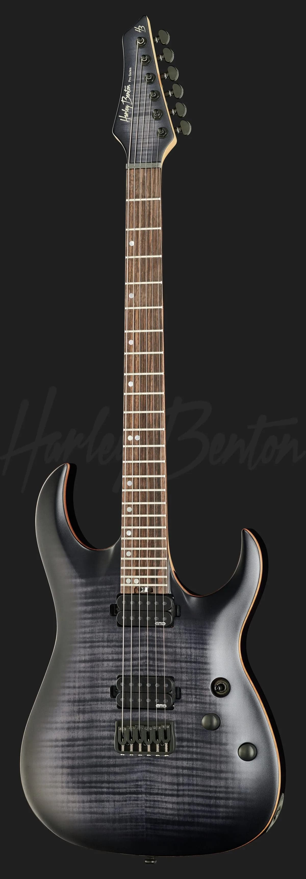 Harley Benton Amarok-6 BKNT Flame Burst — photo 2
