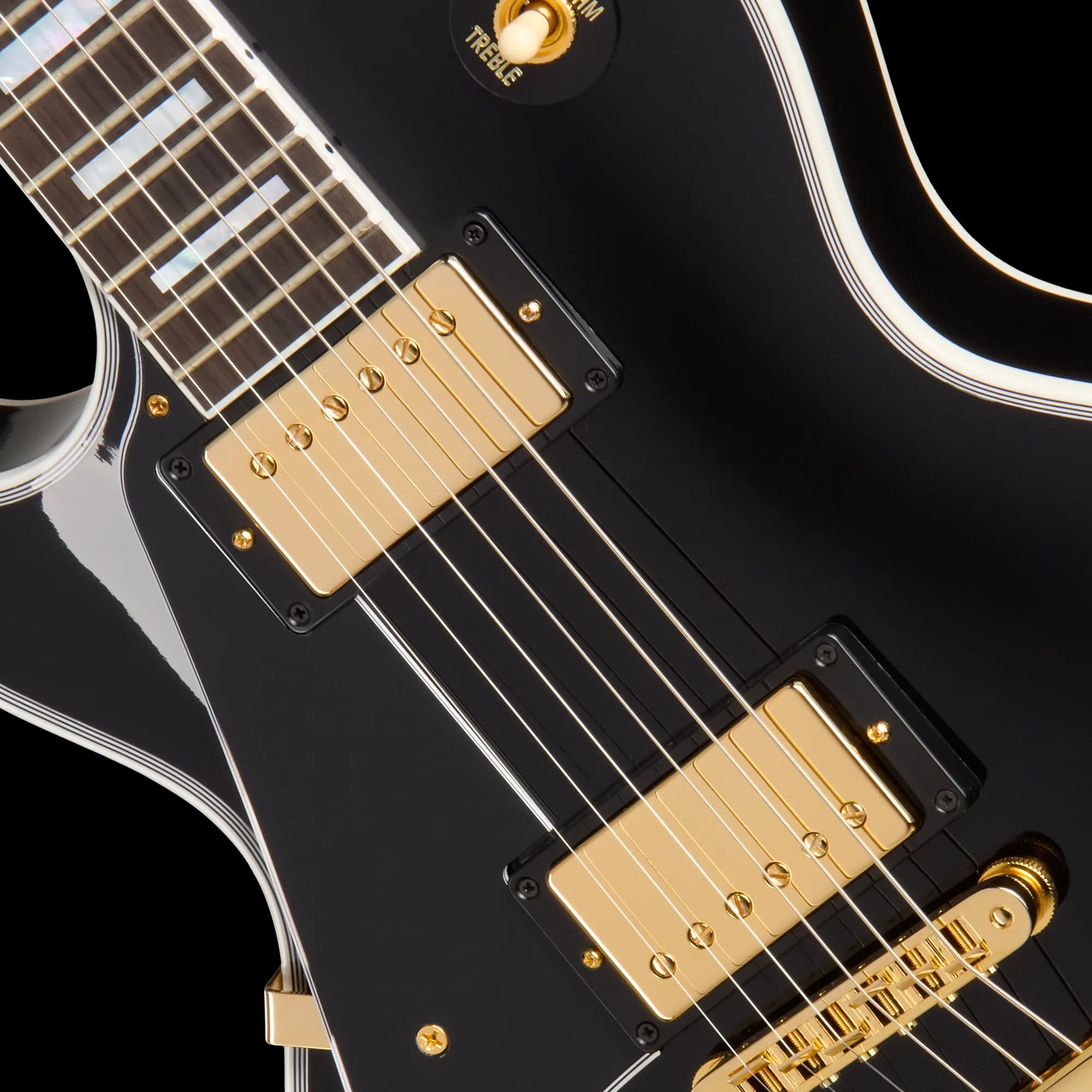 Gibson Les Paul Custom, Left-Handed, Ebony — photo 7