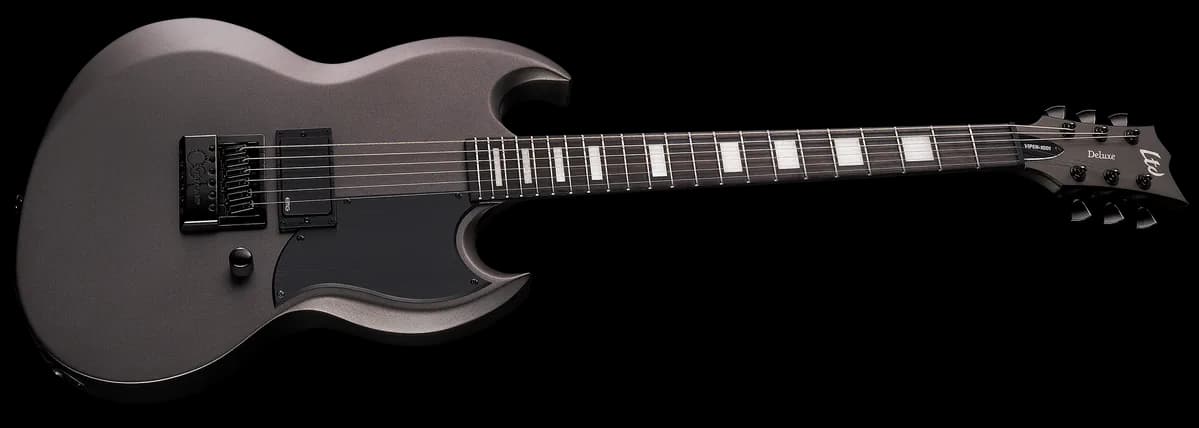 ESP VIPER-1001 Evertune Charcoal Metallic Satin — photo 3