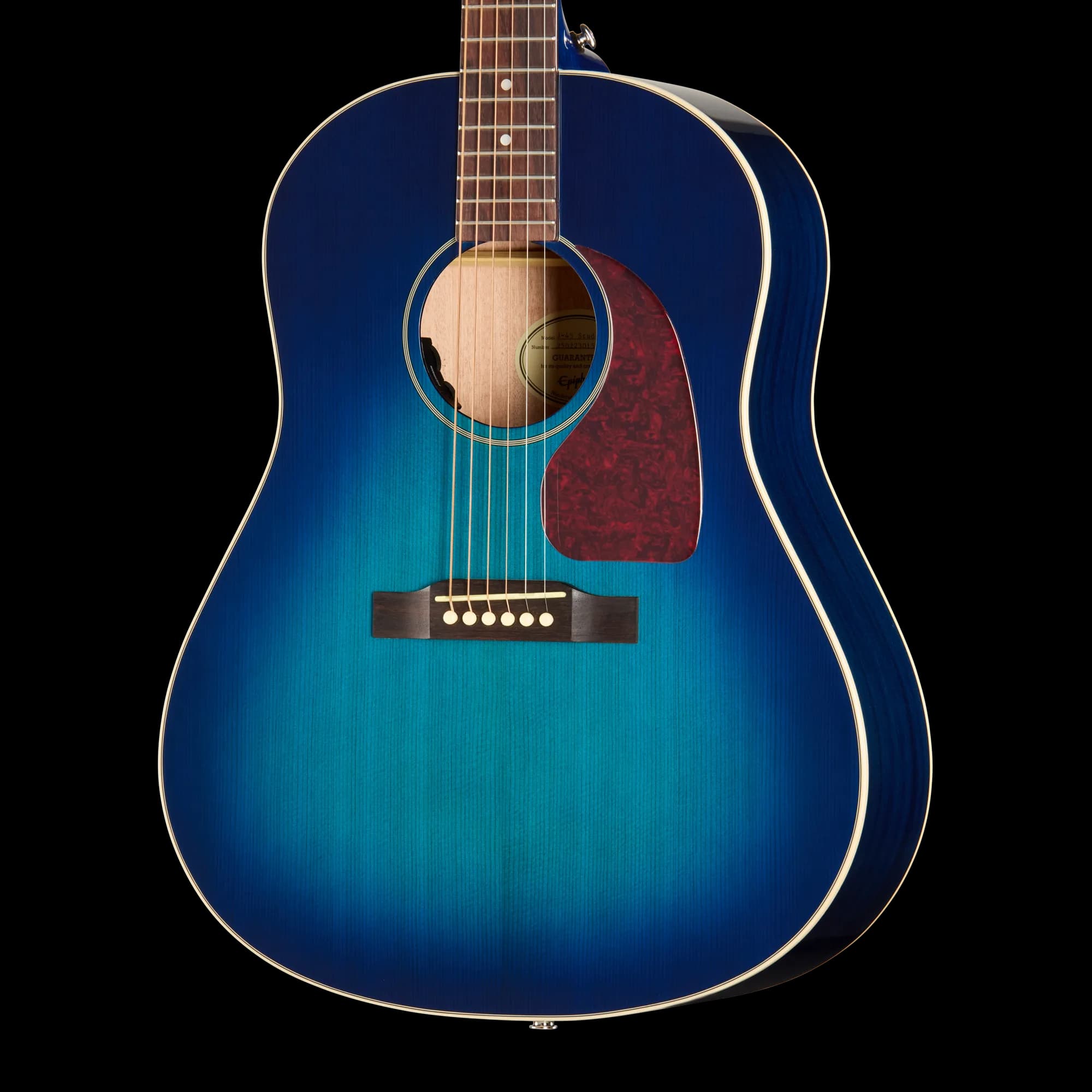 Epiphone J-45 Studio, Blueberry Burst, Exclusive