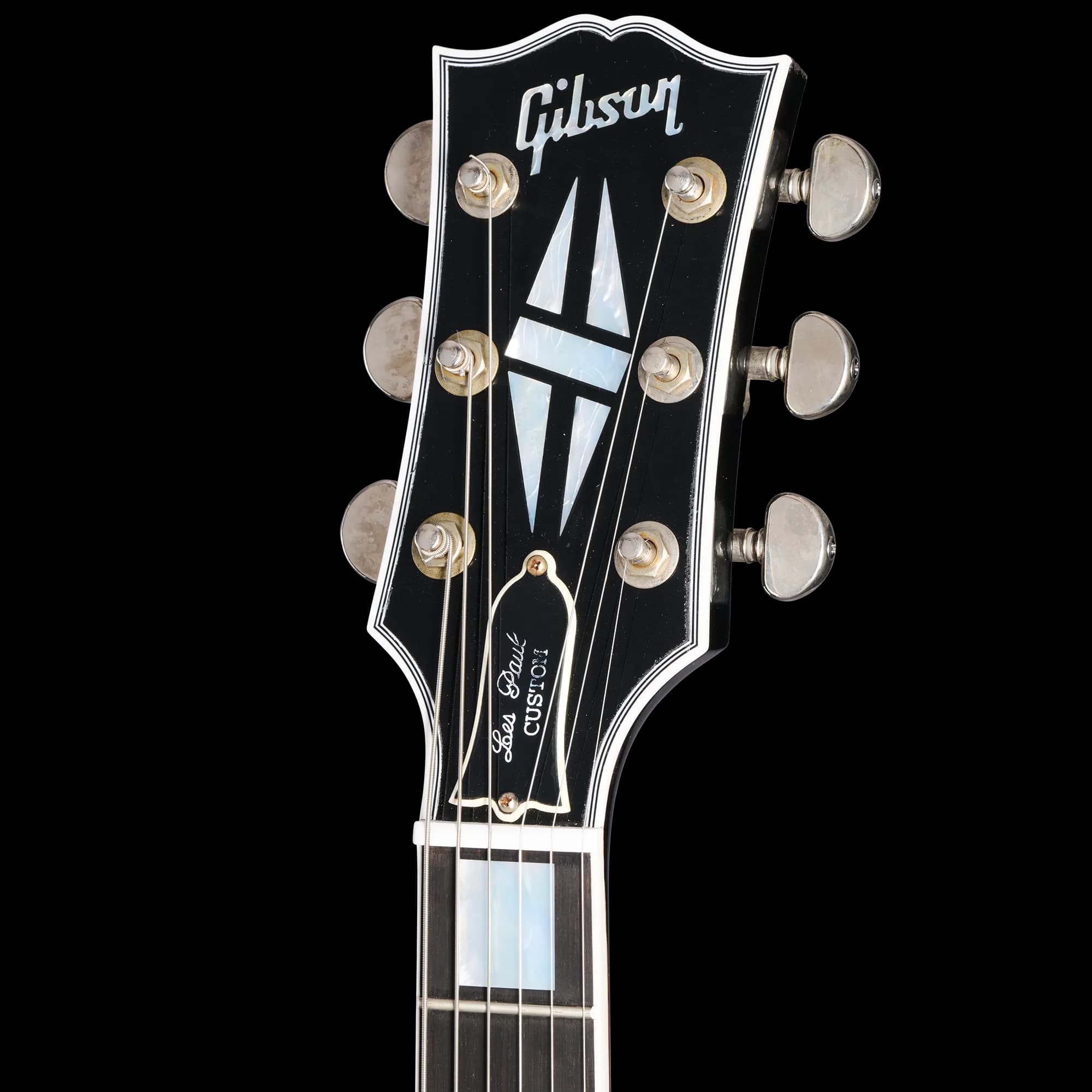 Gibson Les Paul Custom, Heavy Aged, Ebony — photo 5