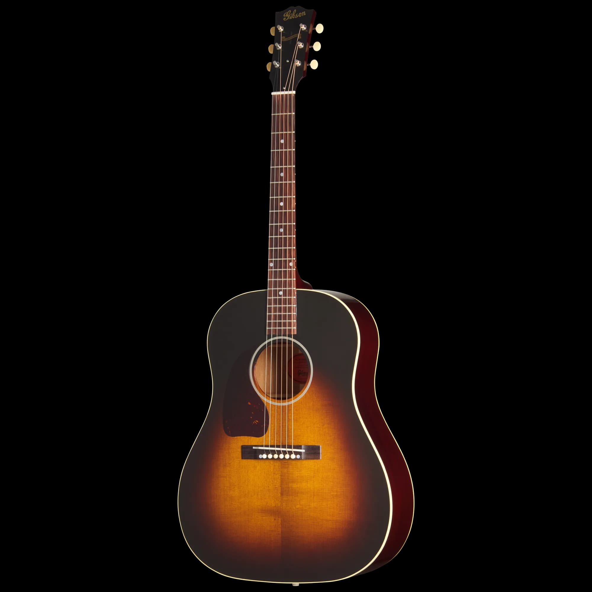 Gibson 1942 Banner J-45 Reissue, Left-Handed, Vintage Sunburst — photo 3